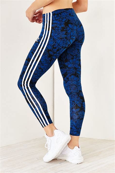 lichtblauw adidas legging|adidas leggings.